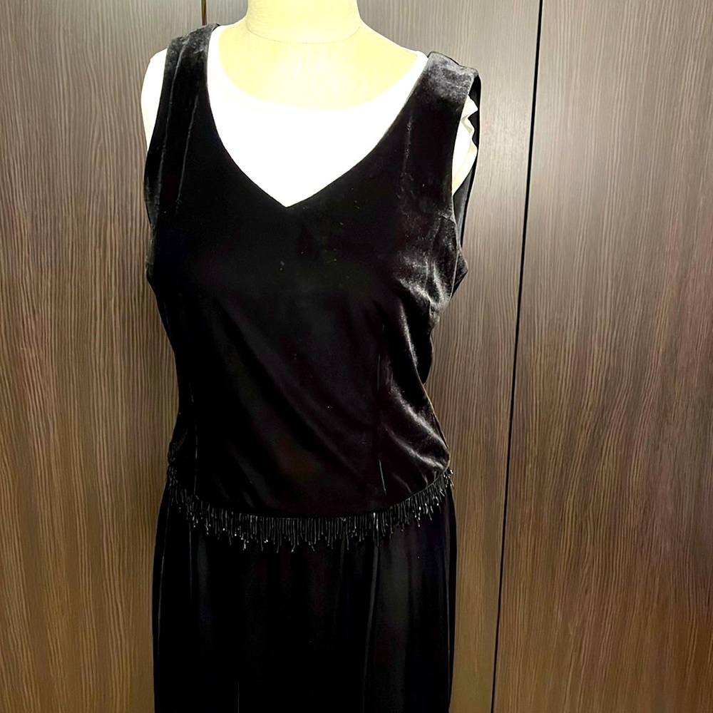 Dress Barn Velvet Evening Dress